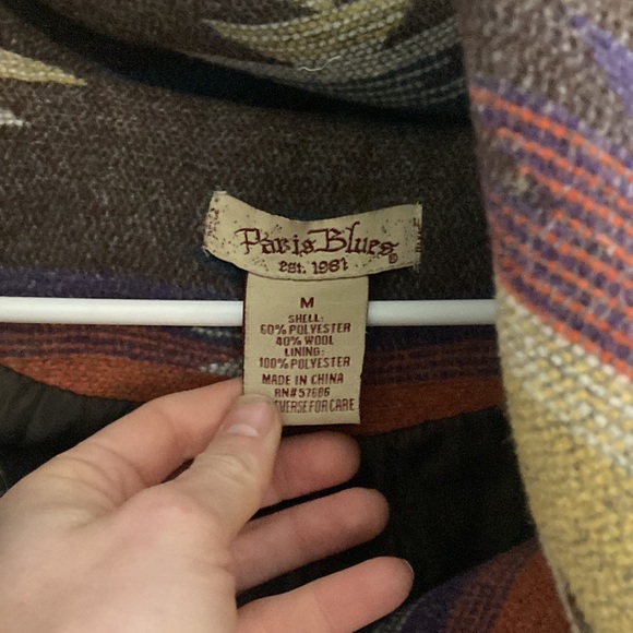 Colorful winter coat medium - Picture 2 of 3